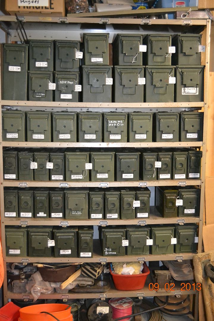 Harbor Freight metal ammo can